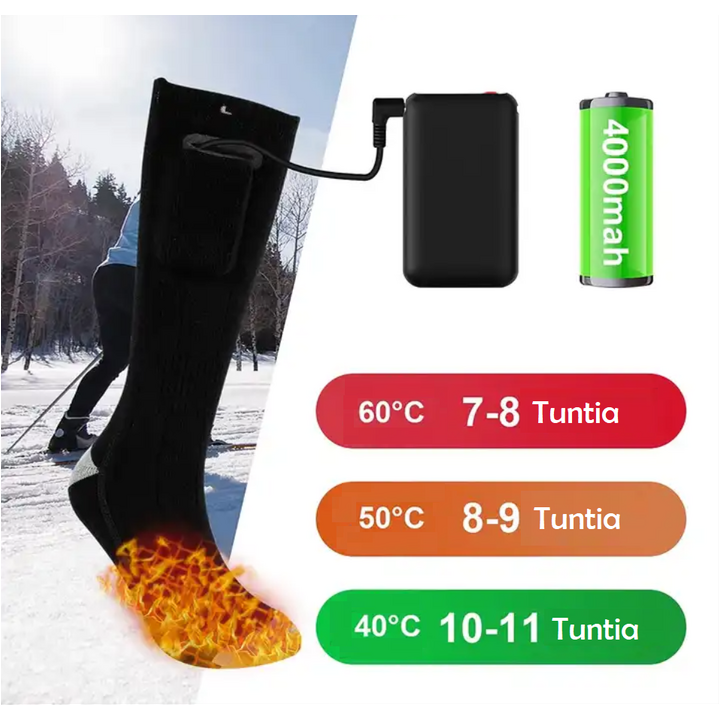 Lämmittävät sukat