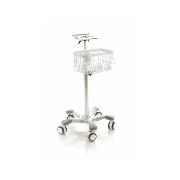 Korkealaatuinen alumiininen EKG-laitekärry monitoreille terveydenhuoltoon