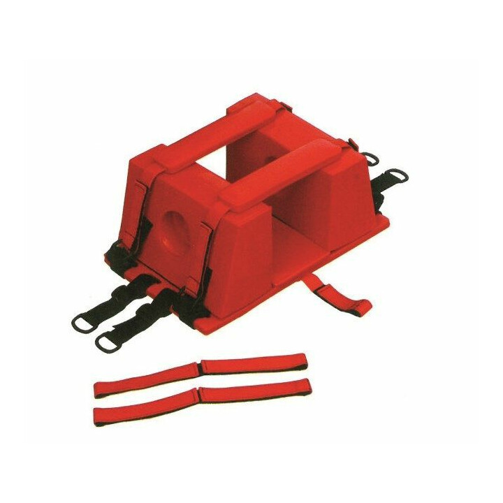 Universaali pään immobilisaattori antitrauma-paareille kevyt ja pehmustettu