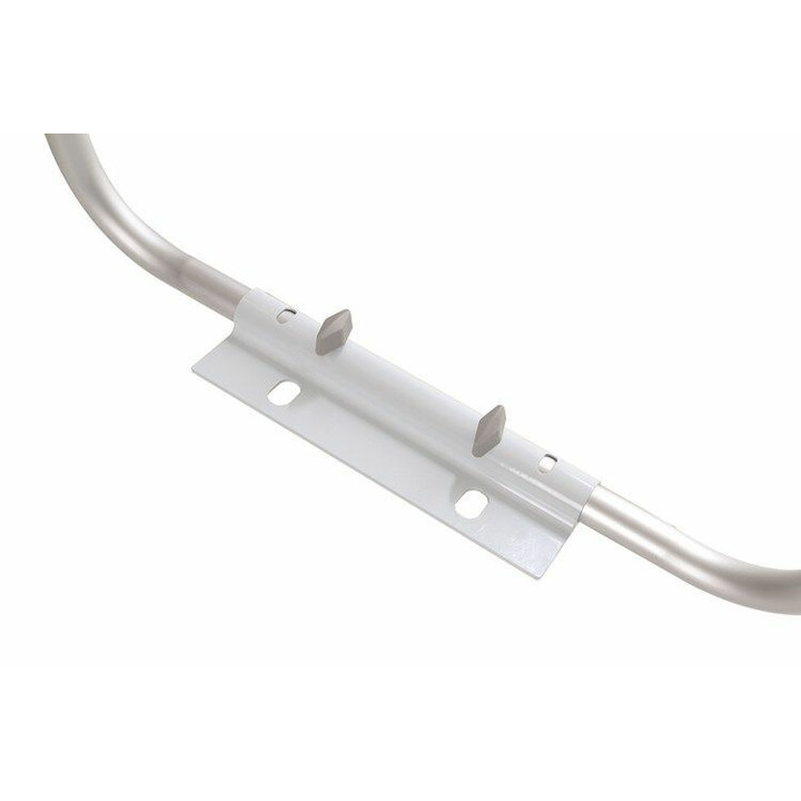 Säädettävä wc-tukikaide alumiininen liukumaton tukeva kylpyhuoneeseen