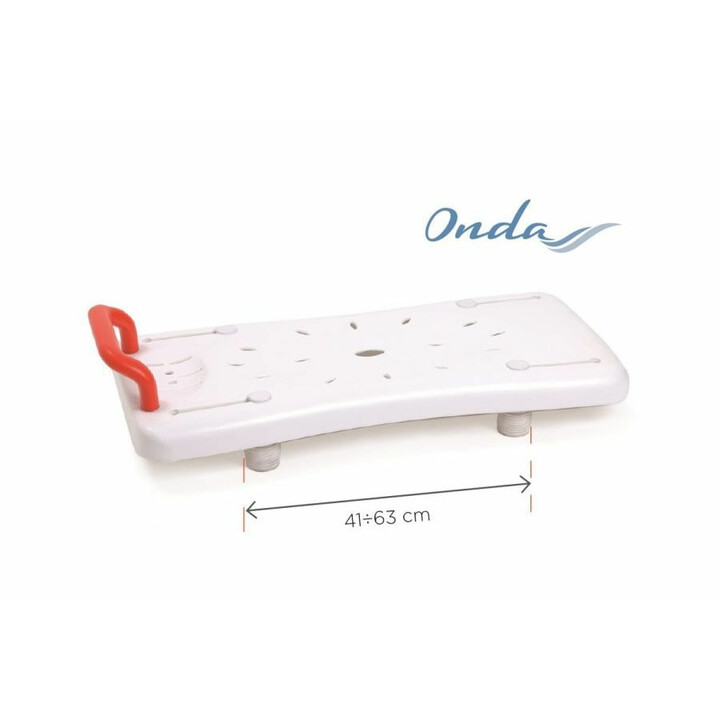 Säädettävä muovinen kylpyammetuoli liukumaton 160 kg turvalliseen kylpemiseen