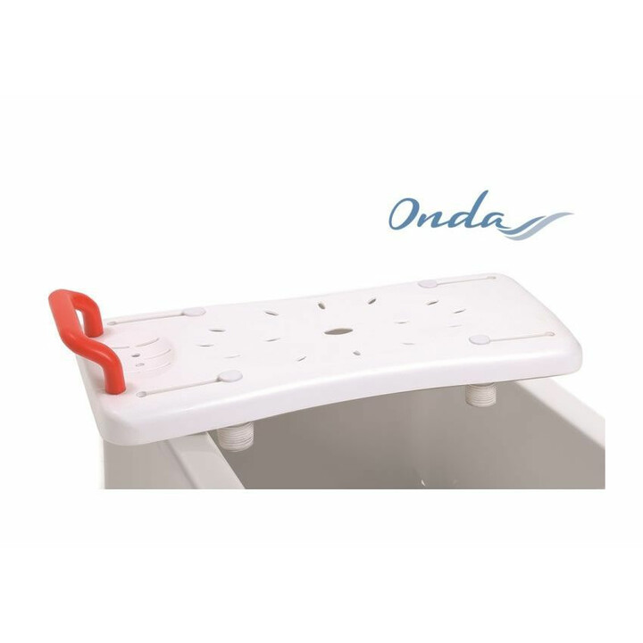 Säädettävä muovinen kylpyammetuoli liukumaton 160 kg turvalliseen kylpemiseen