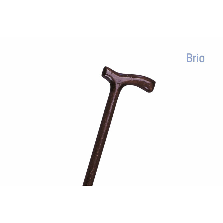 Pyökki kävelykeppi naisille 92 cm tyylikäs puinen tukikeppi