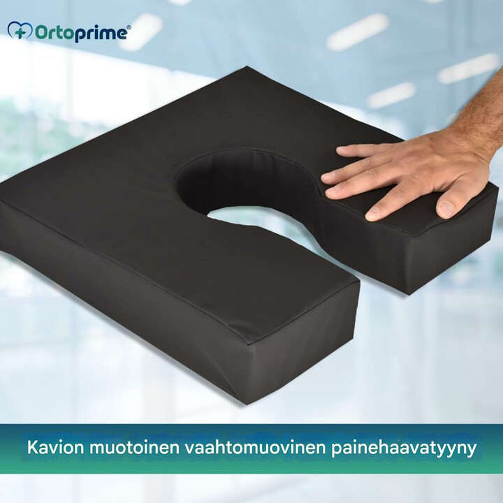 Painetta vähentävä pyörätuolin istuintyyny