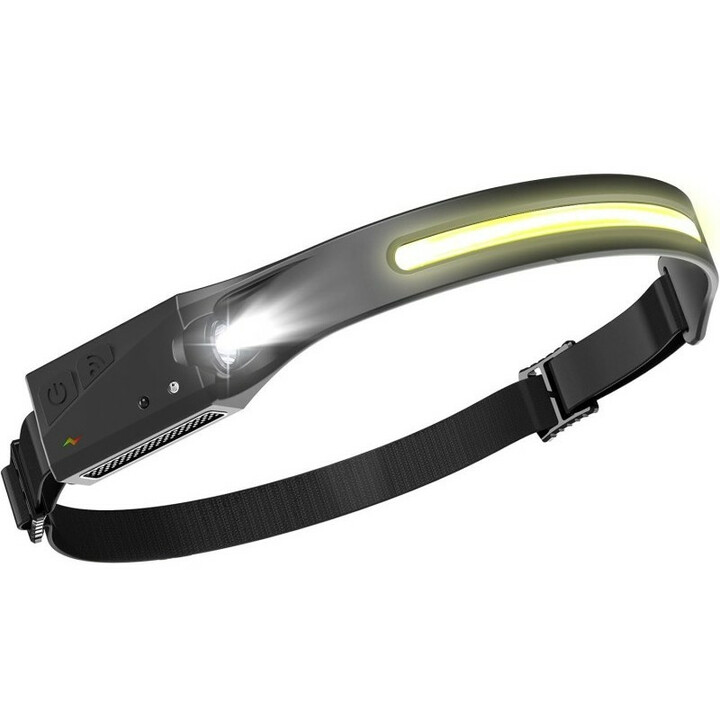 PowerBeam liiketunnistimella varustettu LED-otsalamppu