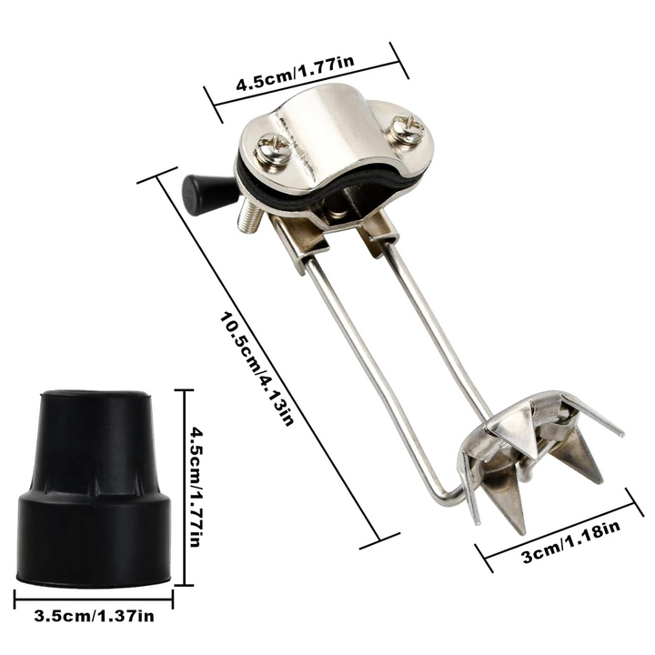 Taitettavat jääpiikit kepeille ja sauvoille