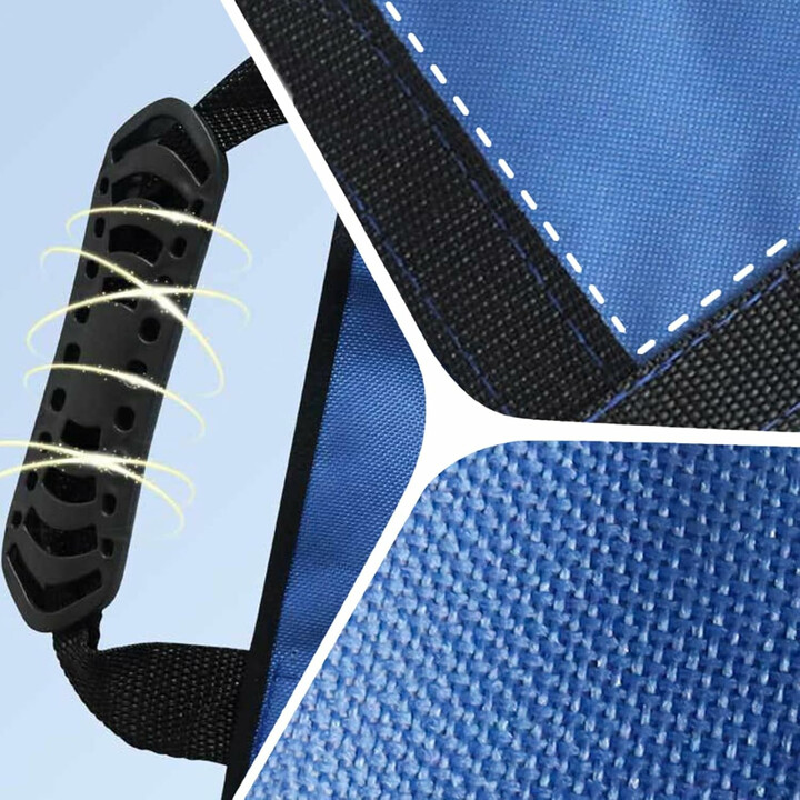 Kestävä siirtokangas vuoteesta siirtoon 8 kahvaa pestävä ja liukumaton