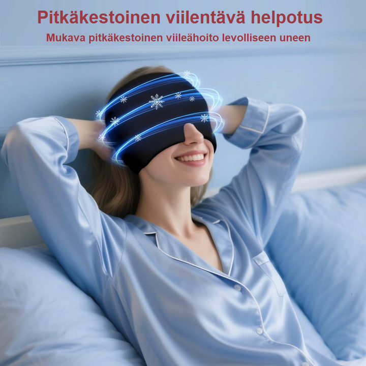 Geelipanta päänsäryn kylmä- ja lämminhoitoon