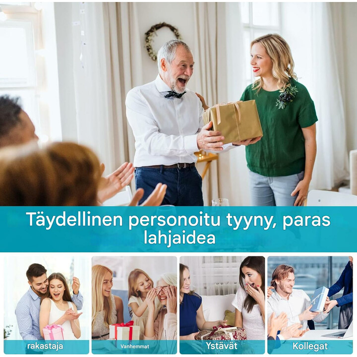 CPAP-maskin kanssa soveltuva uniapneatyyny