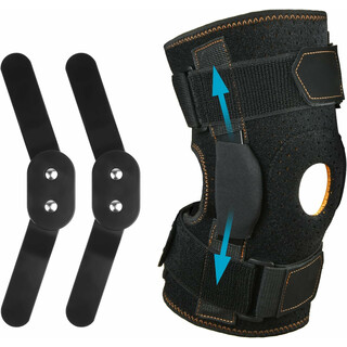 Säädettävä polvituki urheiluun ja nivelkipujen lievitykseen