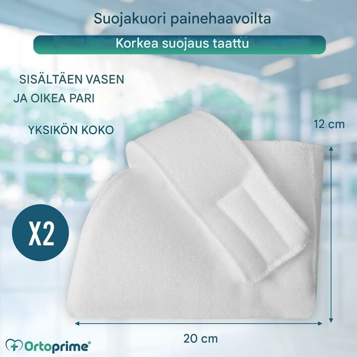 Ortopedinen kantapäätyyny painehaavojen ehkäisyyn (2 kpl)