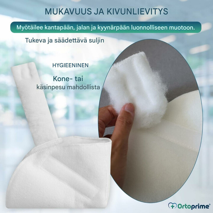 Ortopedinen kantapäätyyny painehaavojen ehkäisyyn (2 kpl)