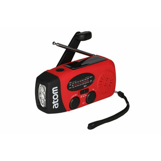 Hätäradio valolla ja monipuolisilla virtavaihtoehdoilla