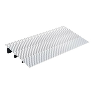 Kynnysramppi alumiiniseosta 7 6 cm 362 8 kg kantavuus modulaarinen pyörätuoleille ja skoottereille