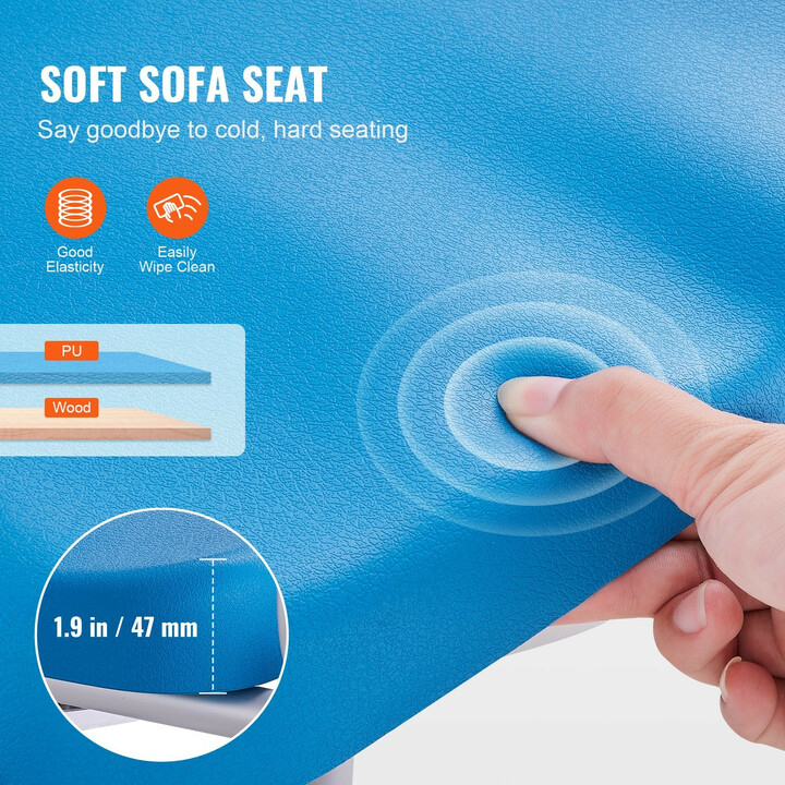 Kääntyvä suihkutuoli 360°, pehmustettu istuin ja selkänoja, säädettävä korkeus, liukuestetassut, enint. 135 kg