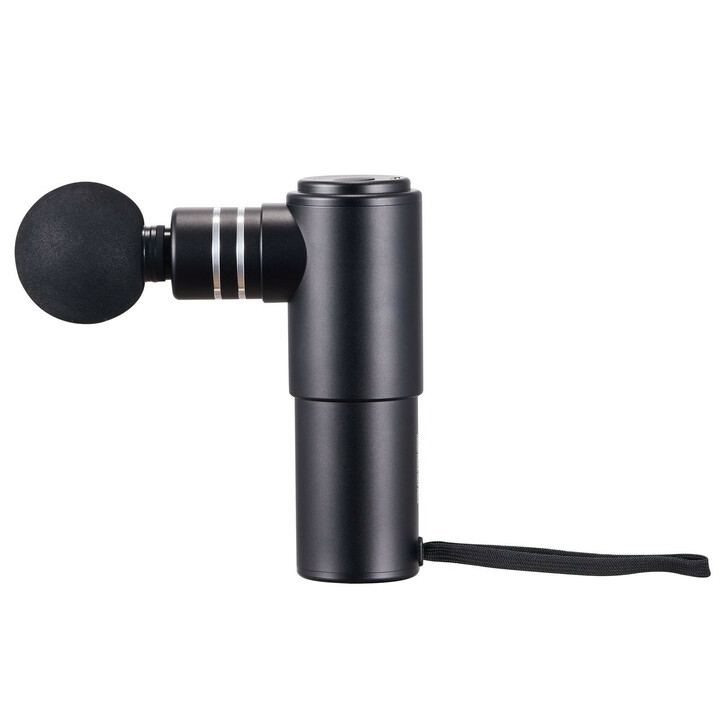 Käsikäyttöinen hierontavasara alumiiniseos 12V 2500mAh akulla 4 nopeustasoa 4 hierontapäätä syväkudoshierontaan