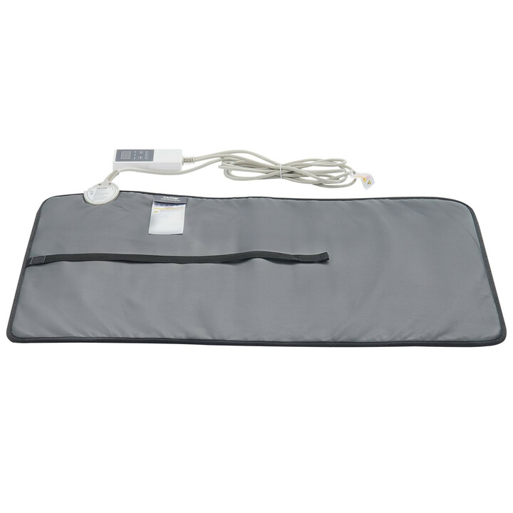Far-infrapunalämpötyyny selälle, 108 jade- ja 42 turmaliinikiveä, säädettävä lämpötila 39–71 °C, automaattinen virrankatkaisu
