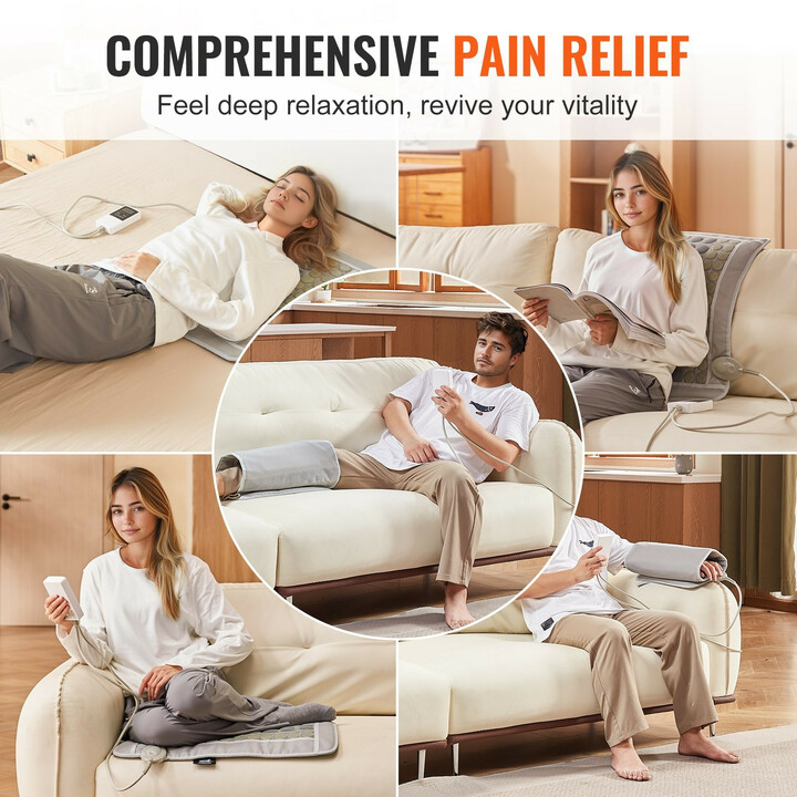 Infrapuna lämpötyyny H11S2 jaden ja turmaliinin kivillä 607 x 400 mm