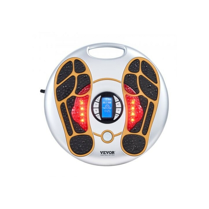 Jalkojen verenkiertoa parantava EMS TENS -jalkastimulaattori AST-300J, 25 ohjelmaa, 99 tasoa, kaukosäädin