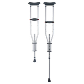 Kainalosauvat alumiiniset 13 portainen korkeussäätö pehmeä kainalotuki 120 200 cm pari