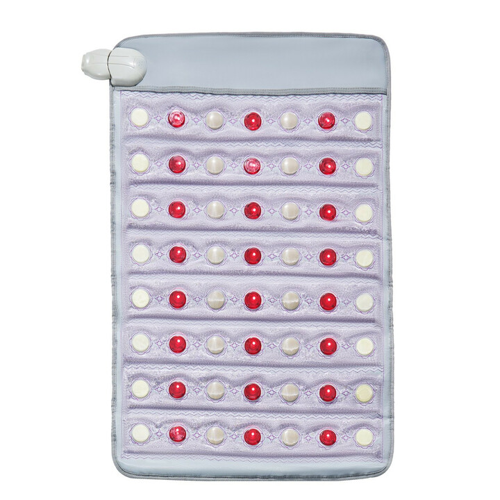 Ametisti lämpöalusta kaukoinfrapunalämmöllä, jade- ja turmaliinikivet, 660 nm punavalo, ajastin 0–720 min, koko 820 x 520 mm