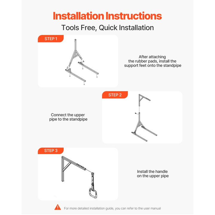 Sängyn kolmiotanko lattiatelineellä ja pyörillä, korkeussäädettävä, teräs, kantavuus 159 kg