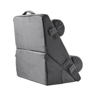 4 osainen ortopedinen kiilatyynysarja 25D ja 30D korkeatiheyksinen vaahto geelimuistevaahto irrotettava samettipäällinen