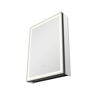 Lääkekaappi valopeilillä 50 x 70 cm LED valaistus 3 värilämpötilalla