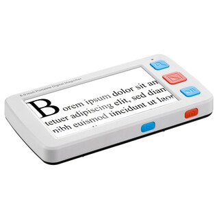 Kannettava digitaalinen suurennuslaite 5 tuumainen LCD näyttö 4 32 kertainen suurennus 2500 mAh akku