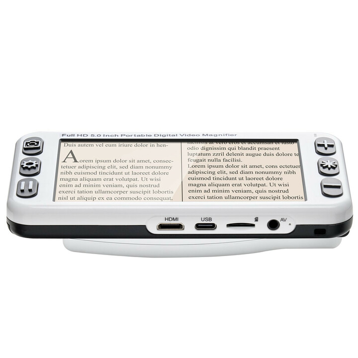 Digitaalinen suurennuslaite heikkonäköisille 5" LCD 2–48x 13 MP YS012