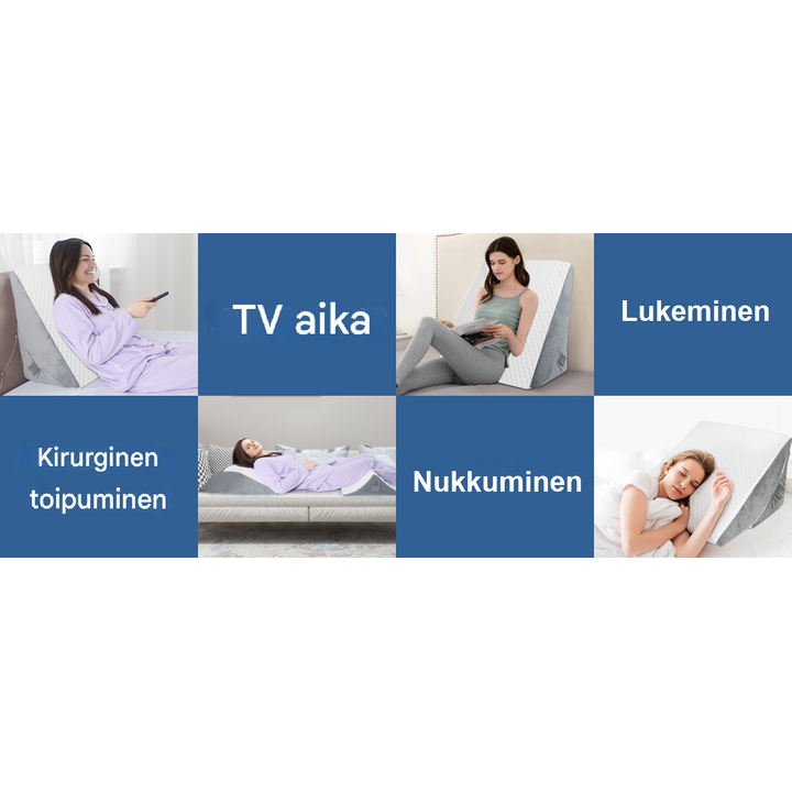 Kaksiosainen säädettävä kiilatyyny