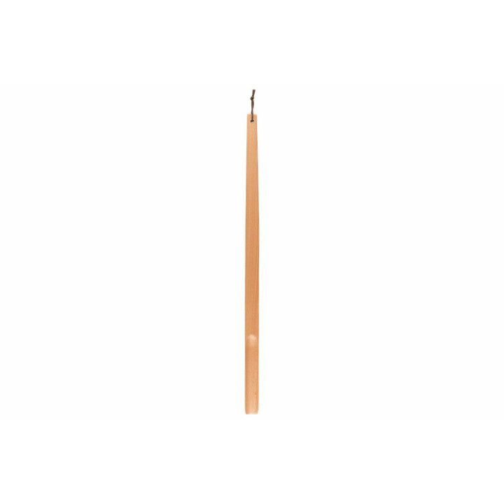 Pitkä puinen kenkälusikka 80 cm pyökistä