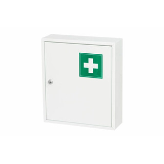 Lukollinen teräksinen lääkekaappi