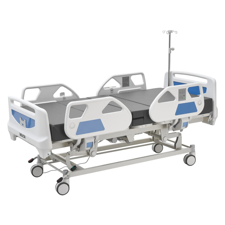 5-toiminen täyssähköinen sairaalasänky 250 kg Cardiac Chair- ja CPR-toiminnoilla
