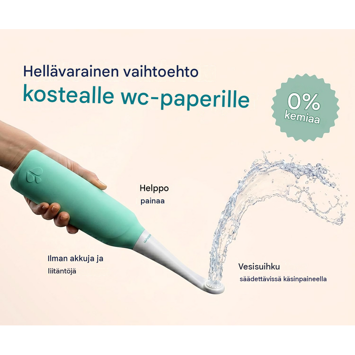 Käsikäyttöinen bideesuihku luxus