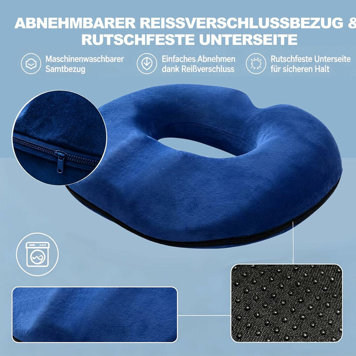 Ergonominen rengastyyny mukavampaan istumiseen