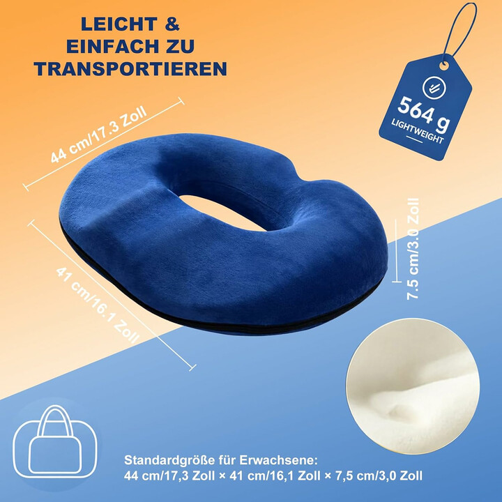 Ergonominen rengastyyny mukavampaan istumiseen
